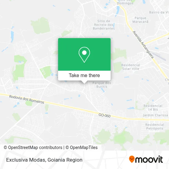 Exclusiva Modas map