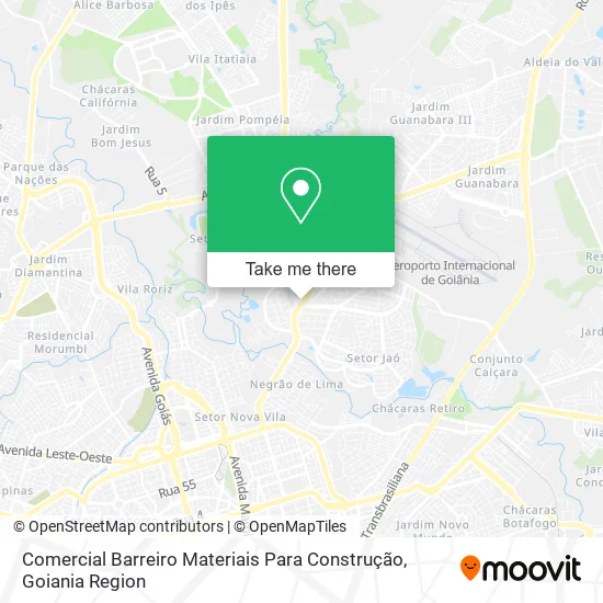 Comercial Barreiro Materiais Para Construção map