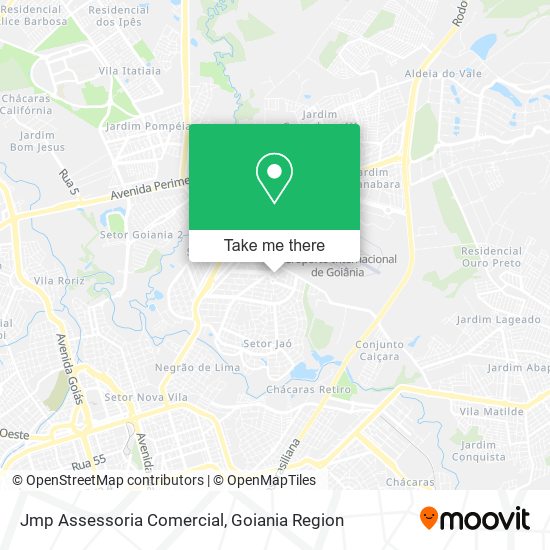 Jmp Assessoria Comercial map