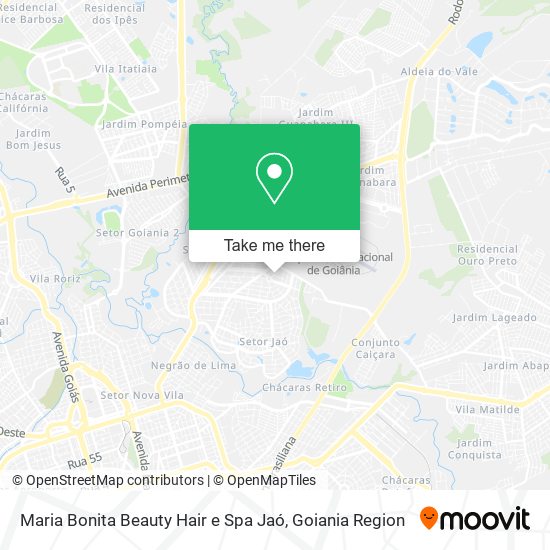 Maria Bonita Beauty Hair e Spa Jaó map