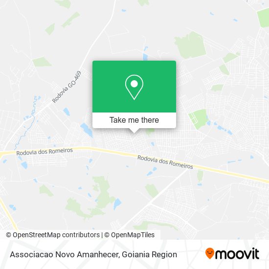 Associacao Novo Amanhecer map