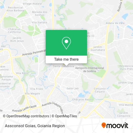 Assconsol Goias map