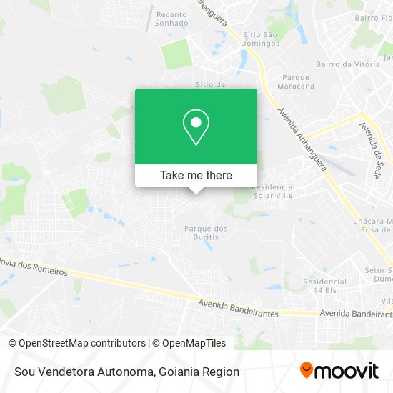 Sou Vendetora Autonoma map