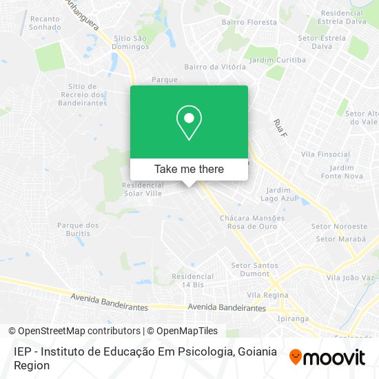 IEP - Instituto de Educação Em Psicologia map