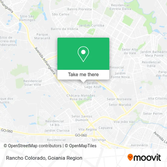 Rancho Colorado map