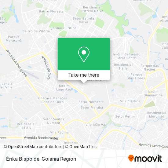 Érika Bispo de map