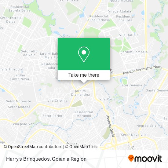 Harry's Brinquedos map