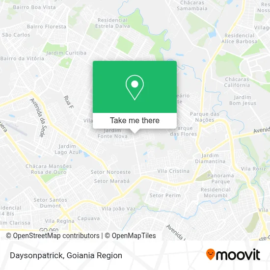 Daysonpatrick map