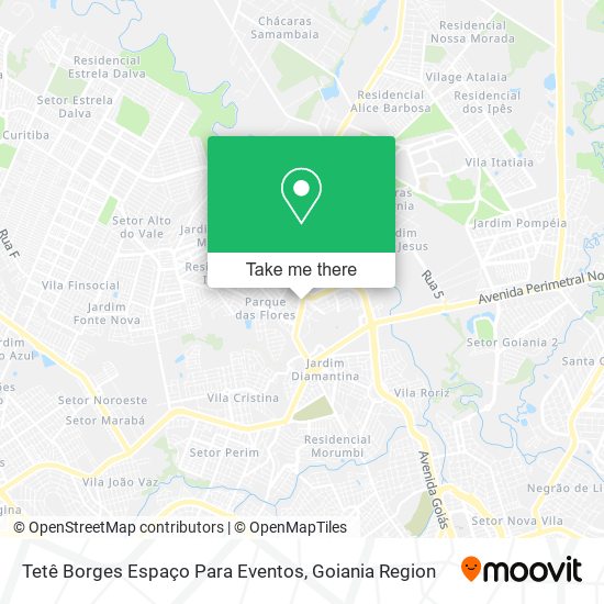 Tetê Borges Espaço Para Eventos map