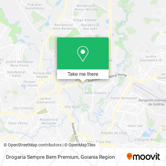 Drogaria Sempre Bem Premium map