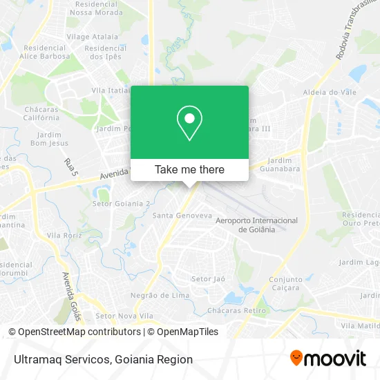 Ultramaq Servicos map
