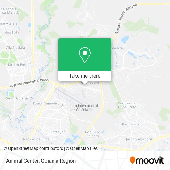 Animal Center map