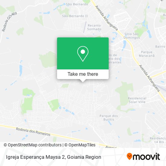 Igreja Esperança Maysa 2 map