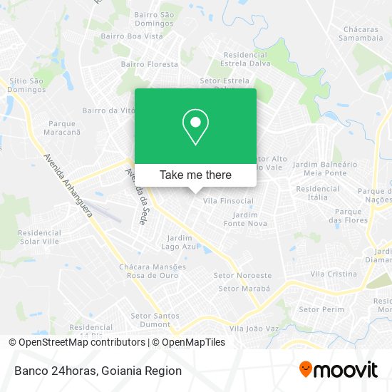 Banco 24horas map