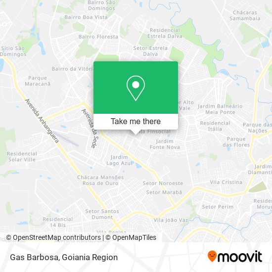 Mapa Gas Barbosa