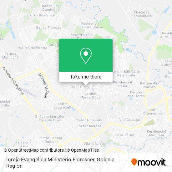 Igreja Evangélica Ministério Florescer map