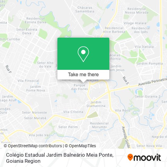 Colégio Estadual Jardim Balneário Meia Ponte map