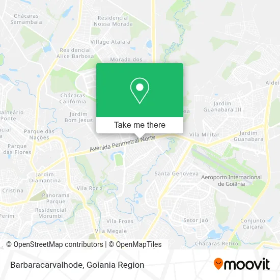 Barbaracarvalhode map