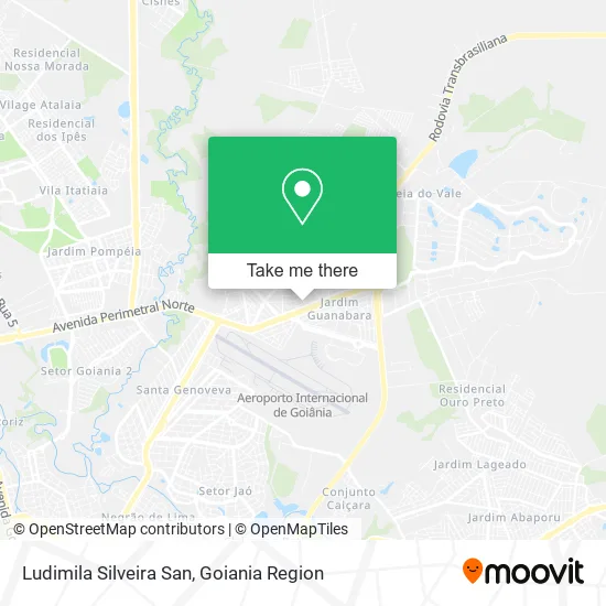 Ludimila Silveira San map
