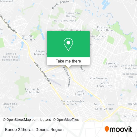 Banco 24horas map