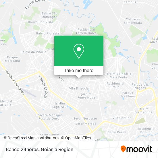 Banco 24horas map