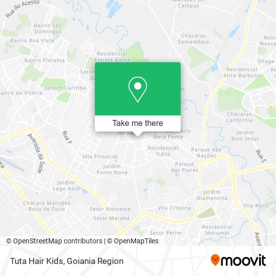 Tuta Hair Kids map