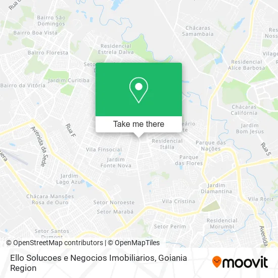 Ello Solucoes e Negocios Imobiliarios map