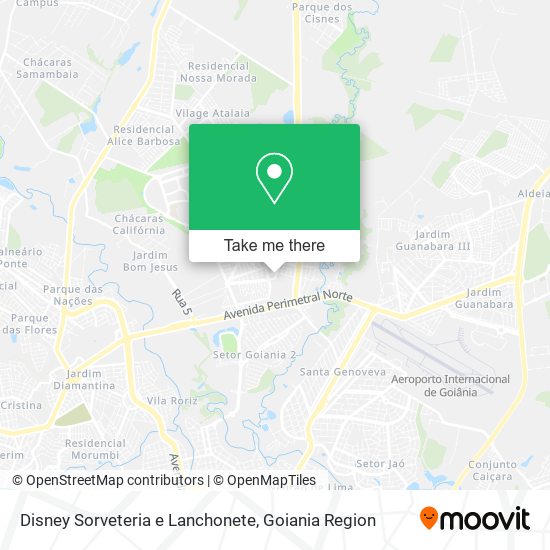 Disney Sorveteria e Lanchonete map