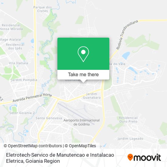 Eletrotech-Servico de Manutencao e Instalacao Eletrica map