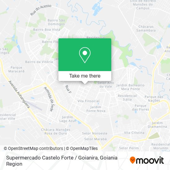 Supermercado Castelo Forte / Goianira map