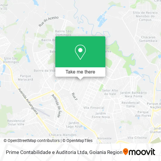 Prime Contabilidade e Auditoria Ltda map