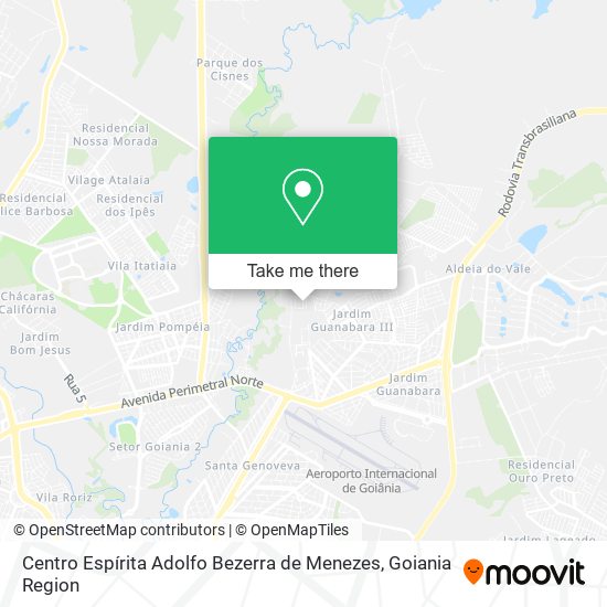 Centro Espírita Adolfo Bezerra de Menezes map