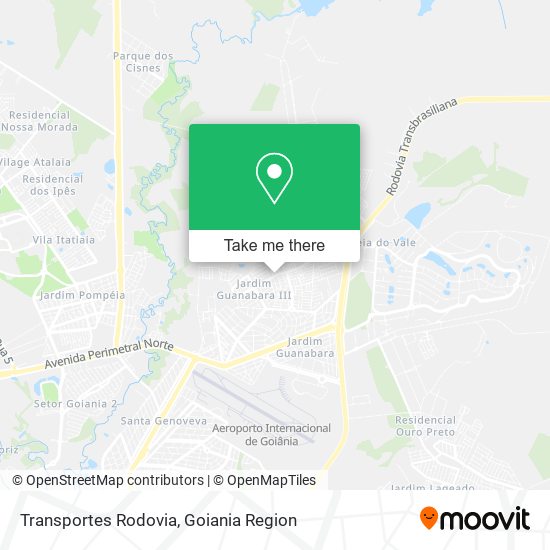 Mapa Transportes Rodovia