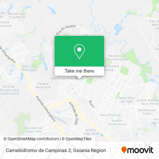 Camelódromo de Campinas 2 map