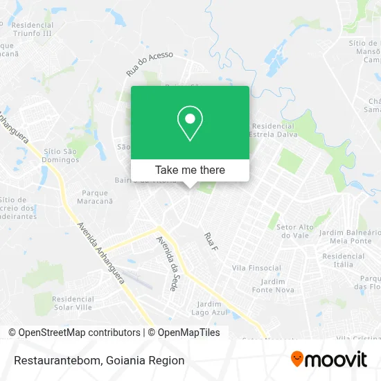 Restaurantebom map