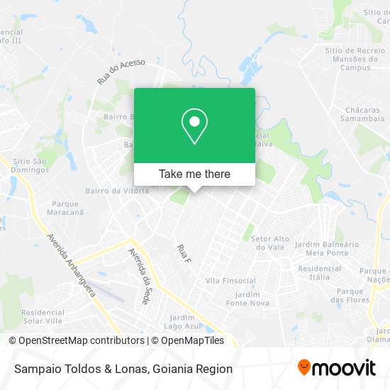 Sampaio Toldos & Lonas map