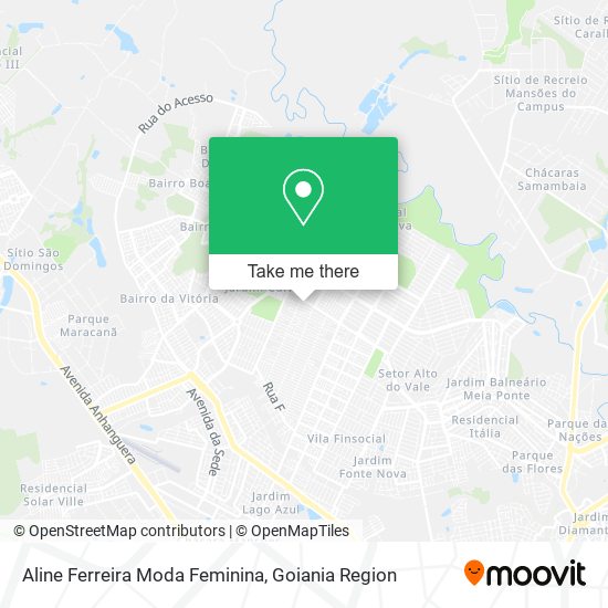 Mapa Aline Ferreira Moda Feminina