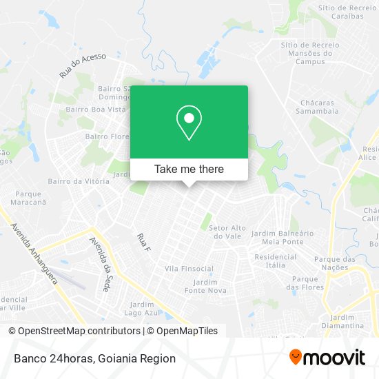 Banco 24horas map