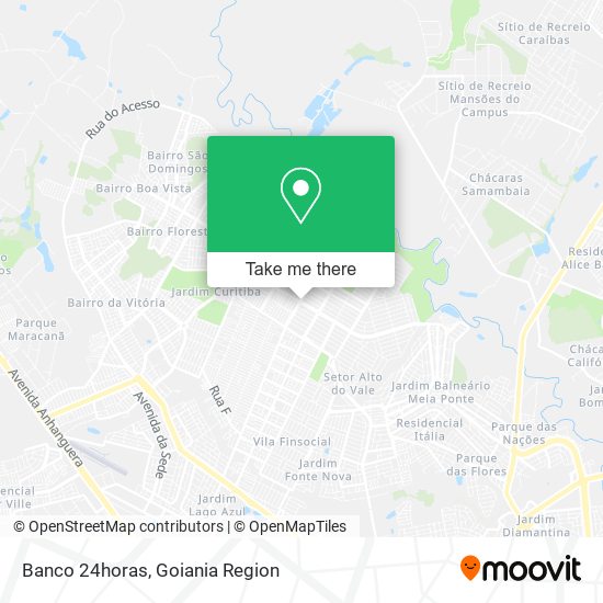 Banco 24horas map