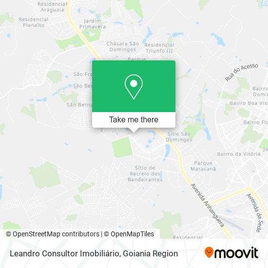 Leandro Consultor Imobiliário map