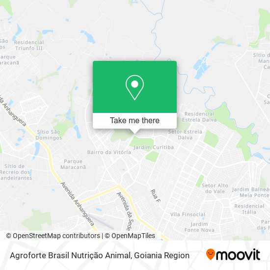 Agroforte Brasil Nutrição Animal map