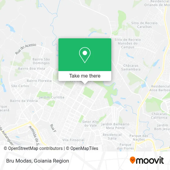 Bru Modas map