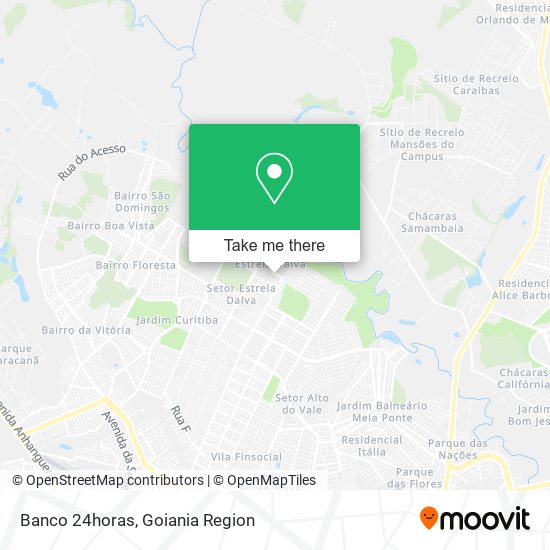 Mapa Banco 24horas