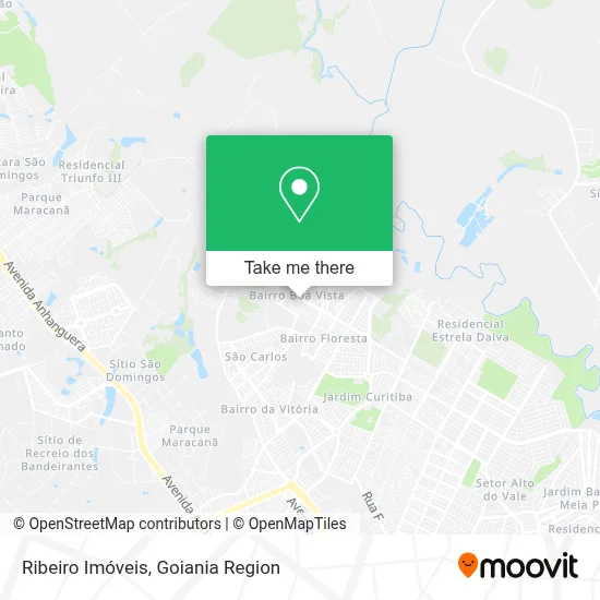 Ribeiro Imóveis map