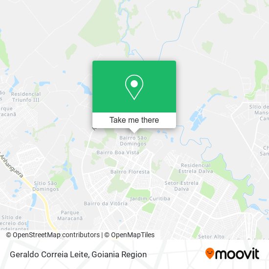 Geraldo Correia Leite map