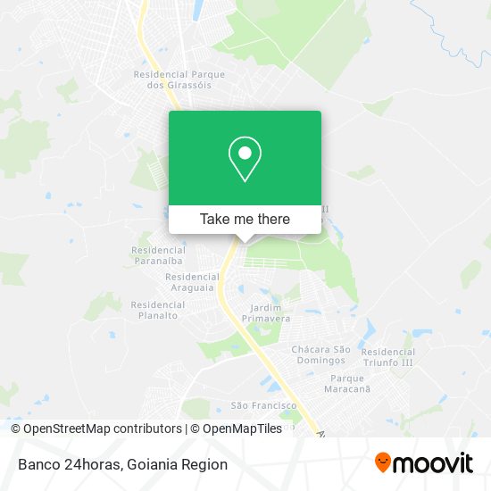 Mapa Banco 24horas