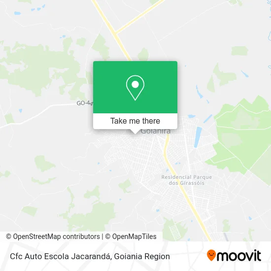 Cfc Auto Escola Jacarandá map