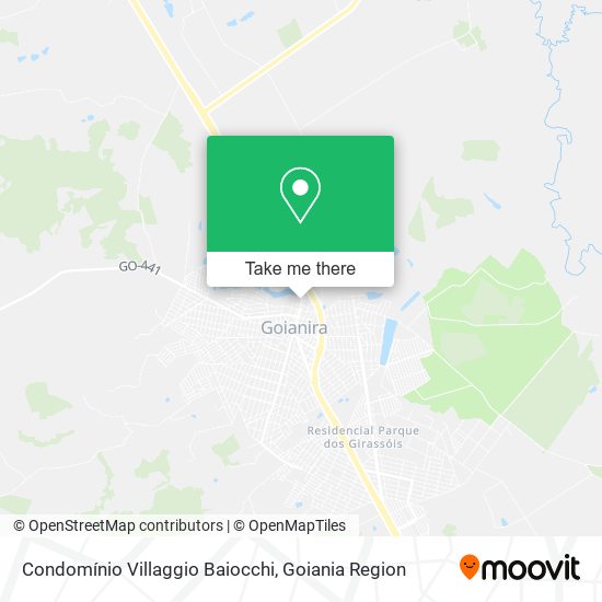 Condomínio Villaggio Baiocchi map