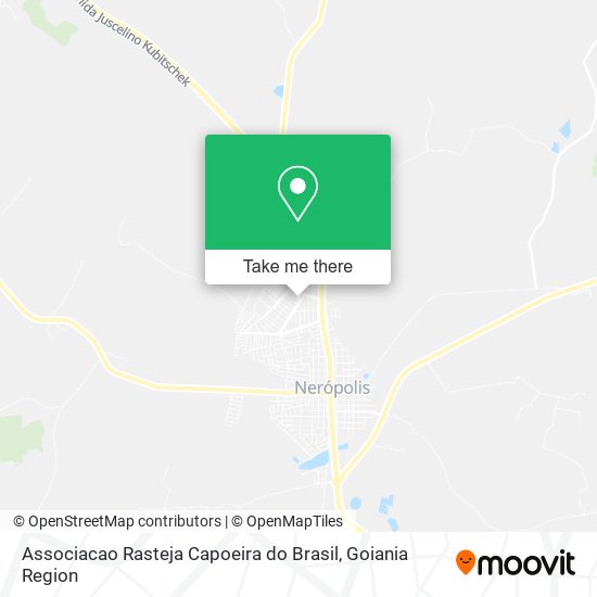 Associacao Rasteja Capoeira do Brasil map