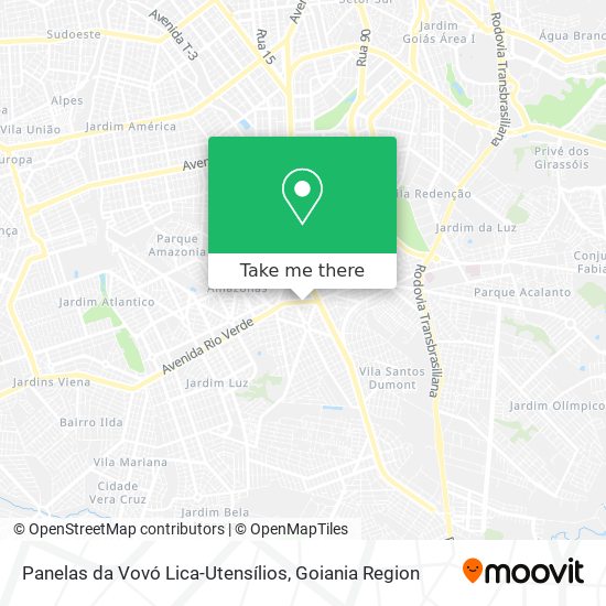 Panelas da Vovó Lica-Utensílios map